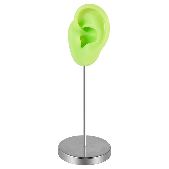Jewelry Ear Silicone Display Model Metal Bracket Earrings With Personality Geometric Style