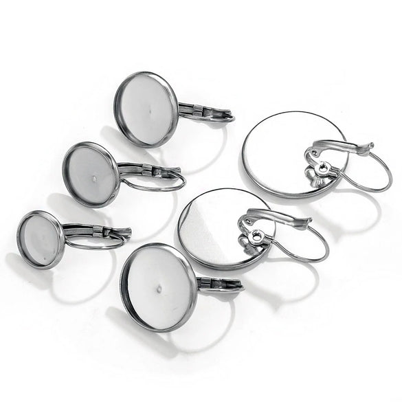 Jewelry Ear Tray Accessories Stainless Steel Titanium Steel Gold Plated Electroplated