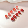 Jewelry Earrings Accessories Fruit Pomegranate Seed Resin And Plastic Dripping Glue Handmade Pendant