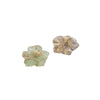 Jewelry Earrings Hair Accessories Resin Handmade With Gold Foil Inlaid Sweet Fresh Fairy Flower Pattern
