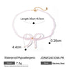 Jewelry Earrings Stainless Steel Bow Pearl Electroplated Light Luxury Women