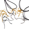 Jewelry Earrings Stainless Steel Bow Style Electroplated