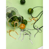 Jewelry Earrings Stainless Steel Bow Style Electroplated