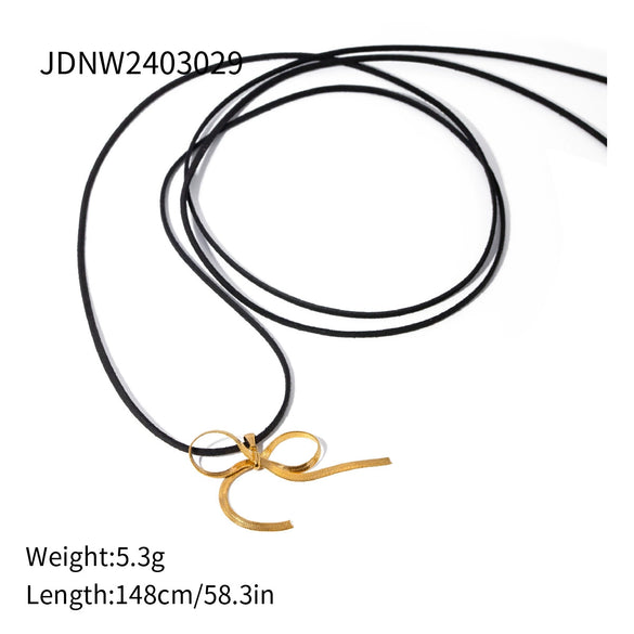Jewelry Earrings Stainless Steel Bow Style Electroplated