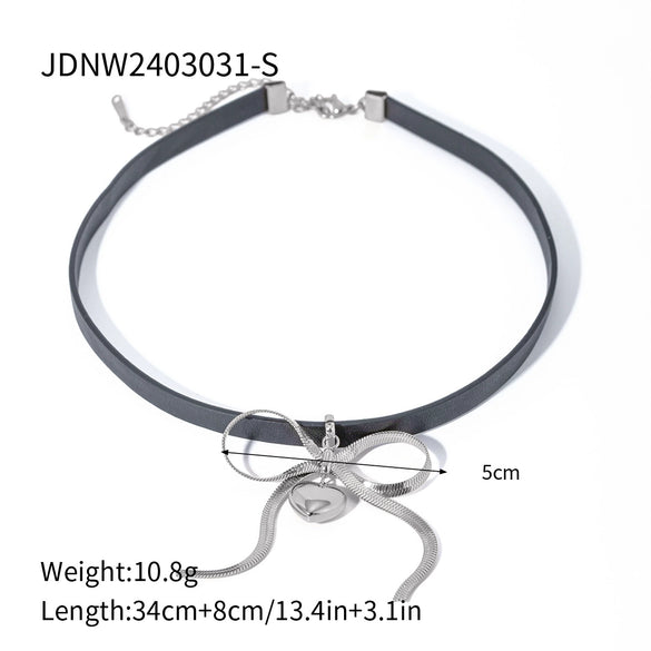 Jewelry Earrings Stainless Steel Bow Style Electroplated