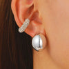 Jewelry Exaggerated Personality Geometric Copper Electroplated Earrings