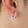 Jewelry Exaggerated Personality Geometric Copper Electroplated Earrings