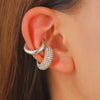 Jewelry Exaggerated Personality Geometric Copper Electroplated Earrings