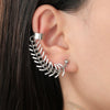 Jewelry Exaggerated Personality Geometric Copper Electroplated Earrings