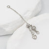 Jewelry Extension Chain Gold Plated Peach Heart Pendant Electroplating