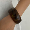 Jewelry Fashionable Retro Resin Asymmetrical Polygonal Elastic Handmade Bracelet