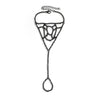 Jewelry Finger Bracelet Metal Geometric Spider Web Electroplated For Women