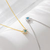 Jewelry Flower Diamond Pendant Necklace 925 Silver For Women