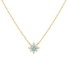 Jewelry Flower Diamond Pendant Necklace 925 Silver For Women