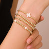 Jewelry Geometric Pearl Ccb Shell Handmade Bracelet