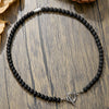 Jewelry Geometric Punk Style Frosted Artificial Crystal Alloy Men's Bracelet With Polishing