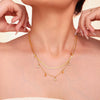 Jewelry Geometric Skirt Shaped 316L Stainless Steel And Zircon Accessories Set With 18K Gold Plated Electroplating For Women