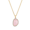 Jewelry Geometric Wings Microinlaid Cubic Zircon Women's Multicolor Necklace Ball Chain Mixed Gem Inlay Diamond Style
