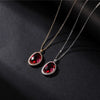 Jewelry Geometric Wings Microinlaid Cubic Zircon Women's Multicolor Necklace Ball Chain Mixed Gem Inlay Diamond Style