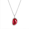 Jewelry Geometric Wings Microinlaid Cubic Zircon Women's Multicolor Necklace Ball Chain Mixed Gem Inlay Diamond Style
