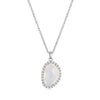 Jewelry Geometric Wings Microinlaid Cubic Zircon Women's Multicolor Necklace Ball Chain Mixed Gem Inlay Diamond Style