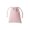 Jewelry Gift Bag Jewelry Packaging Bag Pink Velvet Cloth Drawstring Pocket Waist