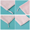 Jewelry Gift Bag Jewelry Packaging Bag Pink Velvet Cloth Drawstring Pocket Waist