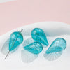 Jewelry Glass Glazed Irregular Water Drop Stripe Diy Handmade Beads Necklace Earrings