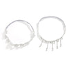 Jewelry Gothic Dark Style Cloth Thorns Rose Elastic Thigh Chain Leg Ring For Women