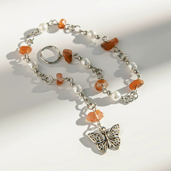 Jewelry Hair Accessories Alloy Electroplating Simple Joker Style Color Gravel Braided Hair Tassel Hair Band Headdress