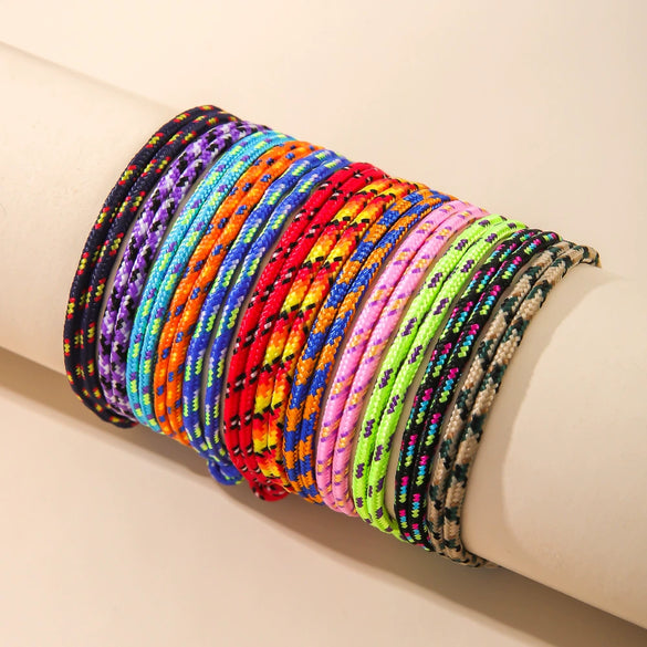 Jewelry Hand Woven Fabric Ladies Geometric Bracelet
