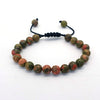 Jewelry Handmade Beaded Woven Bracelet Agate Geometric Unisex