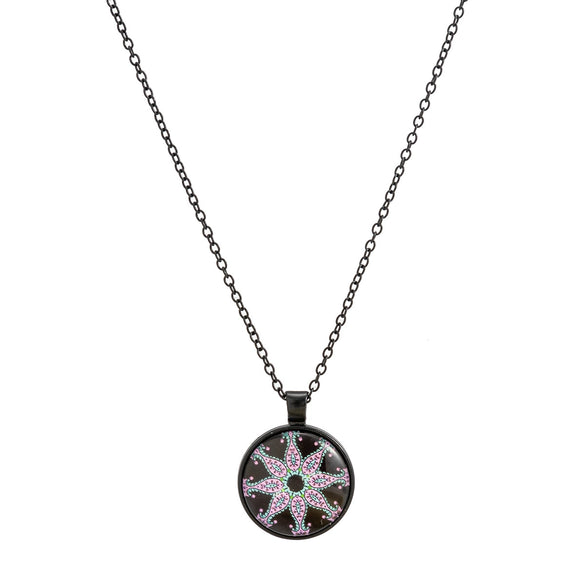 Jewelry Harajuku Punk Retro Style Tree Of Life Alloy Ochain Necklace With Geometric Pattern And Electroplating