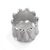 Jewelry Hip Hop Style Geometric Alloy Electroplated Irregular Twisted Ring