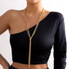 Jewelry Hiphop Metal Style Multilayer Necklace Copper Geometric Ochain Electroplating For Women