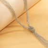 Jewelry Hiphop Metal Style Multilayer Necklace Copper Geometric Ochain Electroplating For Women