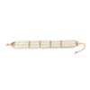 Jewelry Imitation Pearl Beaded Anklet Geometric Handmade Women's Retro Plastic Resin