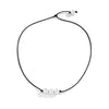 Jewelry Imitation Pearl Geometric Beaded Wax Thread Handmade Clavicle Necklace For Women
