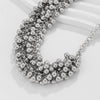 Jewelry Iron Clavicle Chain Necklace Geometric Personality Electroplated Round Bead Hanging Ball Design
