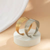 Jewelry Iron Geometric Multilayered Choker Ring Opening Necklace For Women