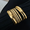 Jewelry Iron Geometric Ring Bracelet Electroplating Design