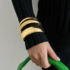 Jewelry Iron Geometric Ring Bracelet Electroplating Design