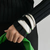 Jewelry Iron Geometric Ring Bracelet Electroplating Design