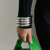 Jewelry Iron Geometric Ring Bracelet Electroplating Design