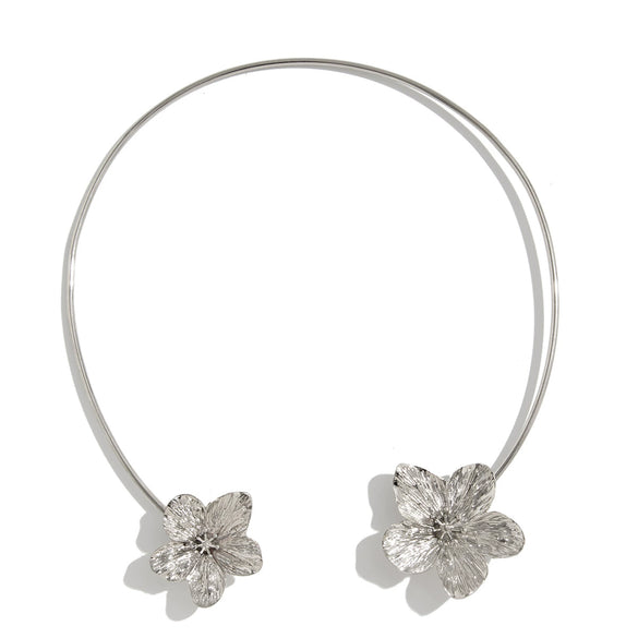 Jewelry Ironalloy Bohemian Starfish Flower Clavicle Necklace