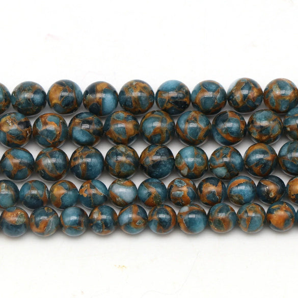 Jewelry Loose Beads Colored Stone Round Polishing