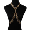Jewelry Luxury Diamond Alloy Water Wave Chain Geometric Women's Long Necklace