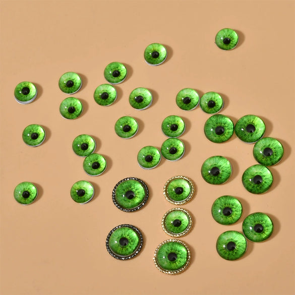 Jewelry Material Plastic Resin Dripping Glue Baroque Crystal Eyes Hemp Wreath Sparkling Accessories