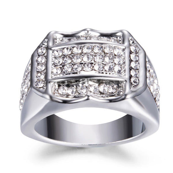 Jewelry Men's Ring Alloy Electroplating