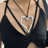 Jewelry Metal Alloy Heart Shaped Choker For Female